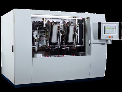 5 axis 5 heads drilling and tufting brush machine